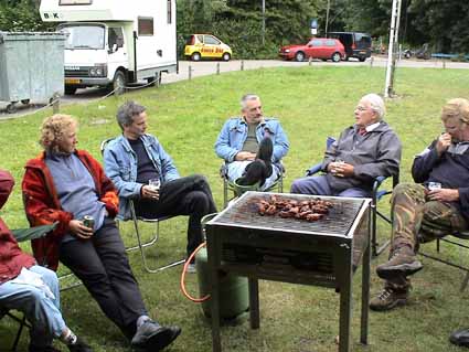 BBQ met een biertje
